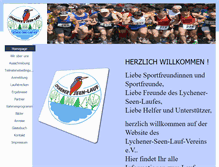 Tablet Screenshot of lychener-seen-lauf.de